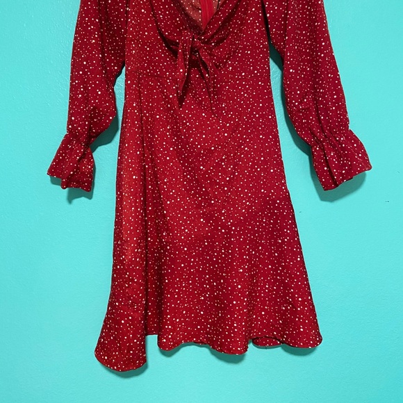 Red polka dot dress - Picture 4 of 4